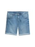 TTALEXA Slim Bermuda Jeans Shorts light stone wash denim