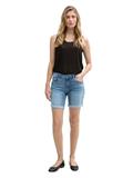 TTALEXA Slim Bermuda Jeans Shorts light stone wash denim