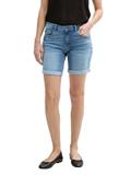 TTALEXA Slim Bermuda Jeans Shorts light stone wash denim