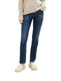 TTALEXA Straight Jeans mit Bio-Baumwolle mid stone wash denim