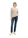 TTALEXA Straight Jeans mit Bio-Baumwolle mid stone wash denim