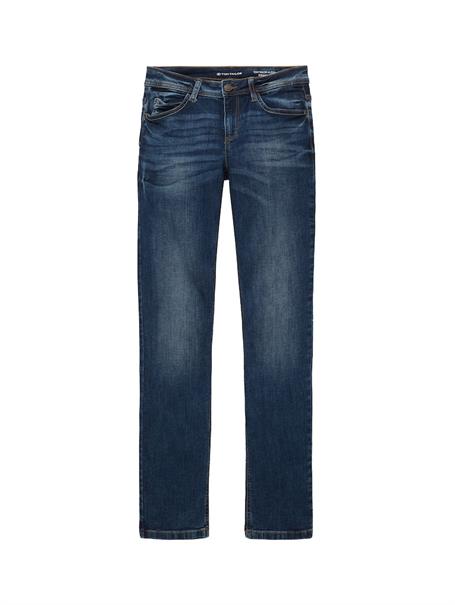 TTALEXA Straight Jeans mit Bio-Baumwolle mid stone wash denim
