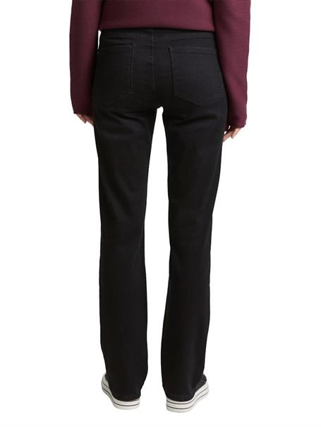 TTELVA STRAIGHT High Waist Jeans black denim