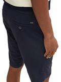 TTJOSH Regular Slim Bermuda Shorts navy black dobby