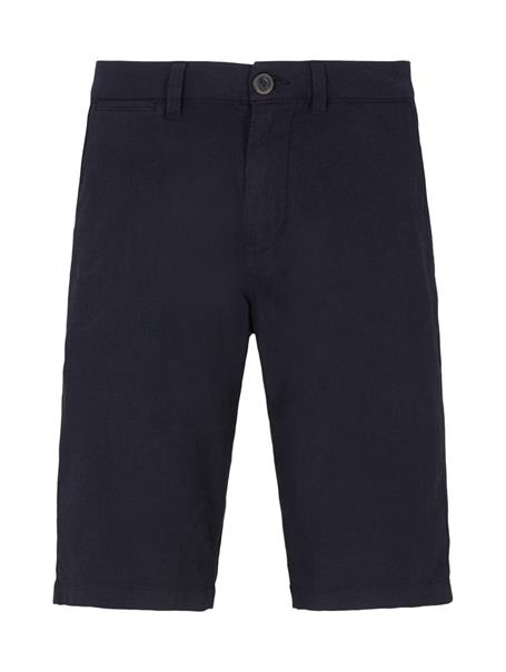 TTJOSH Regular Slim Bermuda Shorts navy black dobby