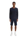TTJOSH Regular Slim Chino Shorts sky captain blue
