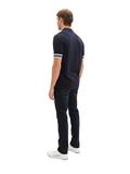 TTJOSH Regular Slim Jeans blue black denim