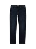 TTJOSH Regular Slim Jeans blue black denim