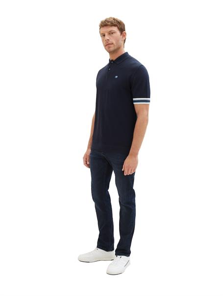 TTJOSH Regular Slim Jeans blue black denim