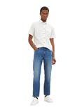 TTJOSH Regular Slim Jeans COOLMAX® used mid stone blue denim
