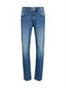 TTJOSH Regular Slim Jeans COOLMAX® used mid stone blue denim