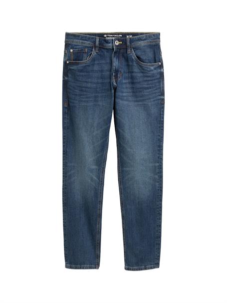 TTJOSH Regular Slim Jeans mit Stretch mid stone wash denim
