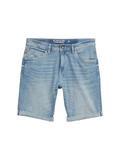 TTJOSH Regular Slim Jeans Shorts light stone blue denim