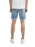 TTJOSH Regular Slim Jeans Shorts light stone blue denim