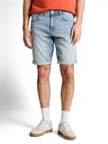 TTJOSH REGULAR SLIM Jeans Shorts light stone blue denim