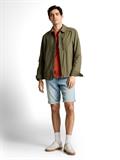 TTJOSH REGULAR SLIM Jeans Shorts light stone blue denim