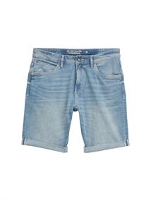 TTJOSH Regular Slim Jeans Shorts light stone blue denim