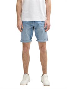TTJOSH Regular Slim Jeans Shorts light stone blue denim