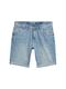 TTJOSH Regular Slim Jeans Shorts light stone blue denim