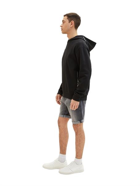 TTJOSH Regular Slim Jeans Shorts used mid stone grey denim