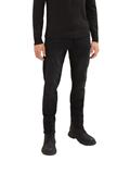 TTJOSH Regular Slim Jeans used dark stone black denim