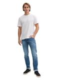 TTJOSH Regular Slim Jeans used mid stone blue denim
