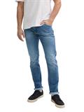 TTJOSH Regular Slim Jeans used mid stone blue denim