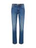 TTJOSH Regular Slim Jeans used mid stone blue denim