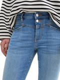 TTKATE Slim Capri Jeans light stone wash denim
