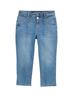 TTKATE Slim Capri Jeans light stone wash denim