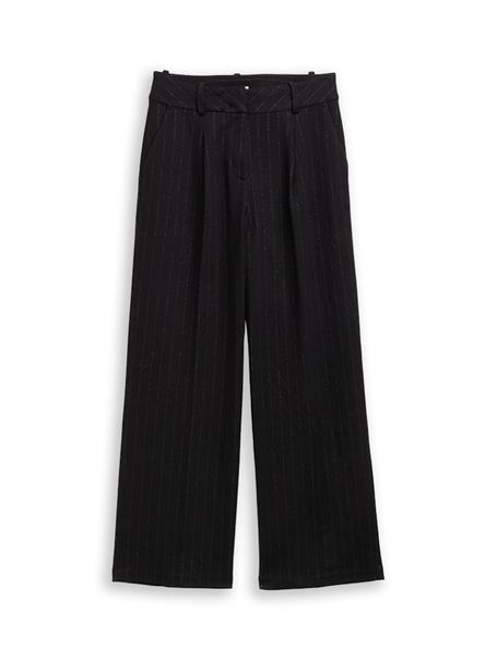 TTLEA WIDE Hose mit Glitzer-Effekt pinstripe with lurex
