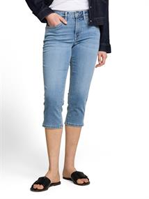 TTLENE SLIM Capri Jeans mit hohem Stretch clean light stone blue denim