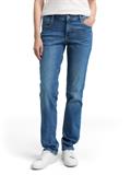 TTLIVA Straight Jeans clean mid stone blue denim