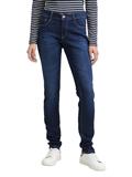 TTLUCIE Skinny Jeans dark stone wash denim