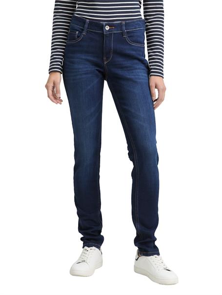 TTLUCIE Skinny Jeans dark stone wash denim