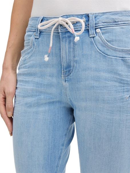 TTMAYA TAPERED Jeans clean bleached blue denim