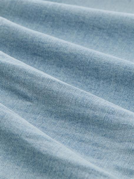 TTMAYA TAPERED Stretch Jeans mit Kordelzug light stone blue denim