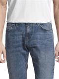 TTPIERS Slim Jeans light stone wash denim
