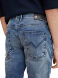 TTPIERS Slim Jeans light stone wash denim