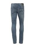 TTPIERS Slim Jeans light stone wash denim