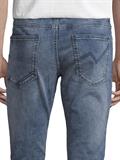 TTPIERS Slim Jeans light stone wash denim