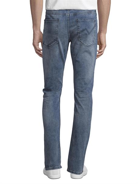 TTPIERS Slim Jeans light stone wash denim