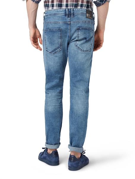 TTPIERS Slim Jeans light stone wash denim
