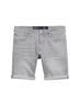 TTPIERS SLIM Jeans Shorts used mid stone grey denim