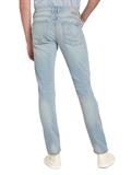 TTPIERS Slim Jeans used bleached blue denim