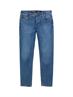 TTPIERS Slim Jeans used mid stone blue denim