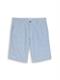 TTREGULAR Chino Shorts mit Leinenanteil bleeched blue chambray