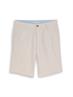 TTREGULAR Chino Shorts mit Leinenanteil cashew beige stripe