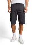 TTSLIM Cargo Shorts grey mini geometric print