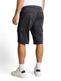 TTSLIM Cargo Shorts grey mini geometric print